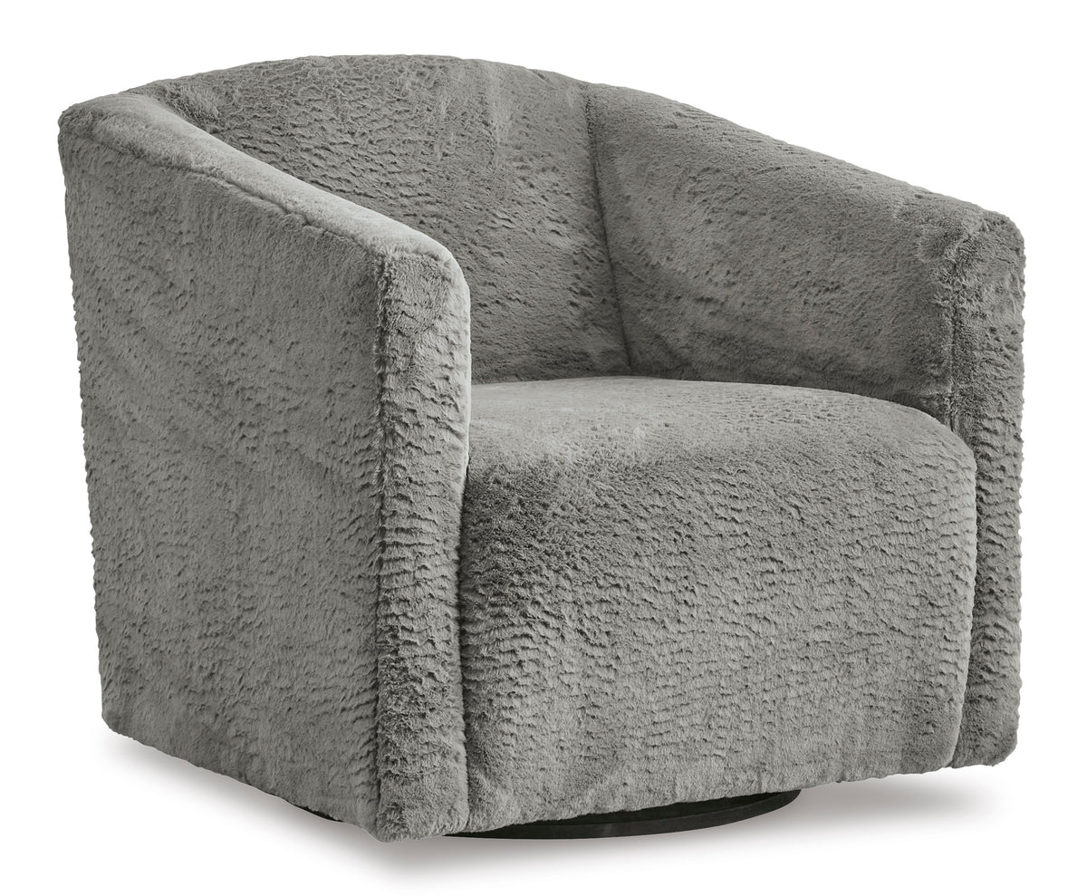 Charcoal Accent Chair, view 1