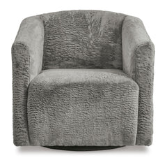 Charcoal Accent Chair, view 3 - 3