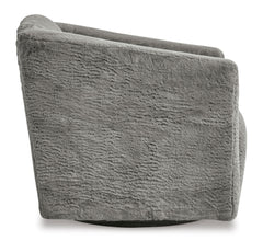 Charcoal Accent Chair, view 4 - 4