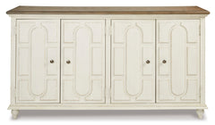 Antique White Accent Cabinet, product view 2 - 2
