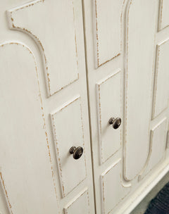 Antique White Accent Cabinet, product view 5 - 5