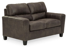 Smoke / Sofa and Loveseat Set, coordinating seating view - 7