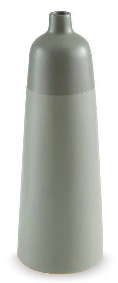 Sage Green 15-inch height vase, product view 2 - 2
