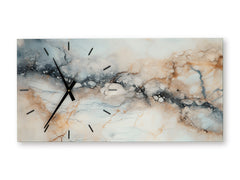 Brown/Gray/Ivory Teague wall clock, product view 3 - 9