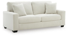 Ivory, complete sofa angle view - 1