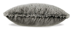Gray / Throw Pillow, side view - 7