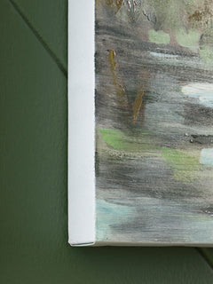 Green/Gray/White Evermaddick wall art, product view 4 - 4