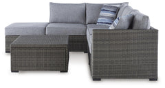 Gray, sectional set side view - 4