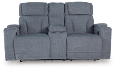 Steel, complete loveseat front view - 4
