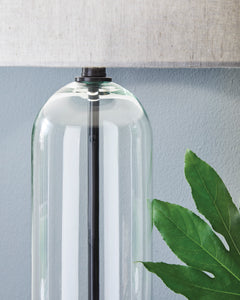 Clear/Black table lamp, product view 3 - 3