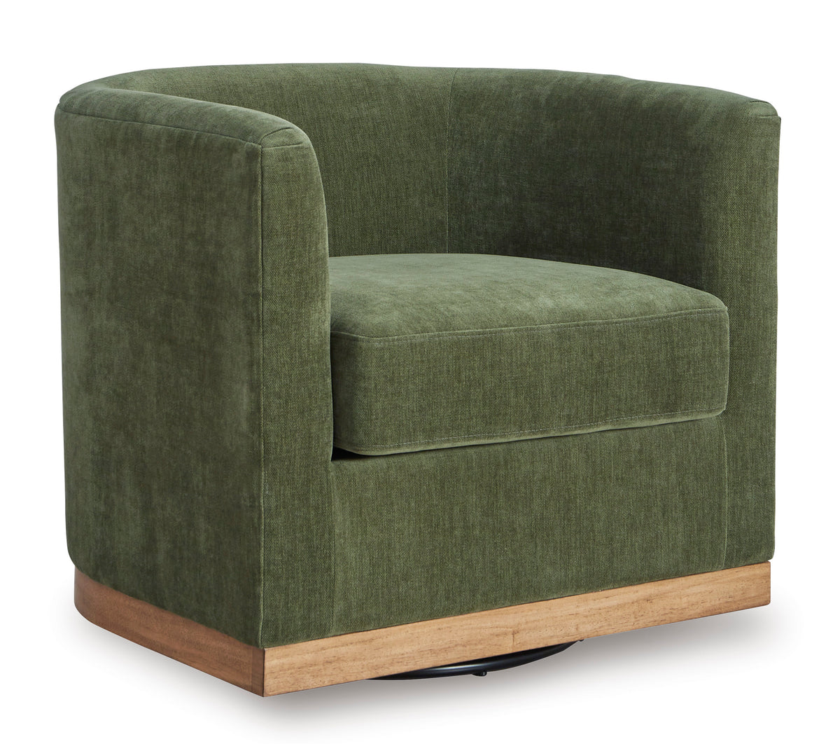 Forest Green Accent Chair, full product view