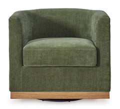Forest Green Accent Chair, product view 2 - 2