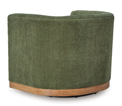 Forest Green Accent Chair, product view 3 - 3