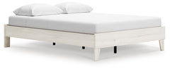 Light Natural / Queen, platform bed shown with mattress and bedding, not included - 36
