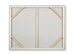 Blue/White/Brown Worthney wall art, product view 3 - 3