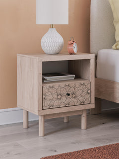 Tan / Nightstand, room setting; accessories not included - 4