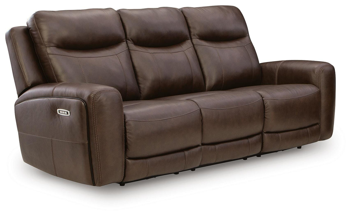 Cordova, complete power sofa angled view