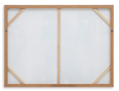 Brown/Black/White Chaseburn wall art, product view 3 - 3