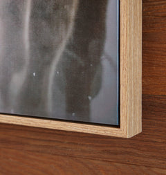 Brown/Black/White Chaseburn wall art, product view 4 - 4