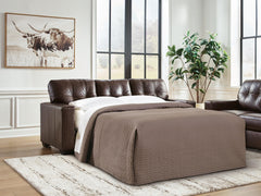 Dark Brown, sleeper extended in room; bedding and furnishings excluded - 6