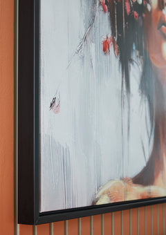 Multi Shadwick wall art, product view 4 - 4