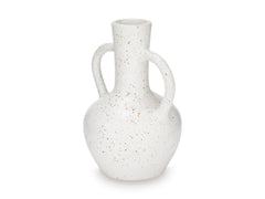White/Black 13.25-inch height vase, product view 3 - 3