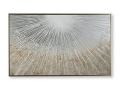 Gray/Taupe/White Wall Art, full product view - 1