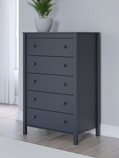 Navy Blue, chest in room setting - 5