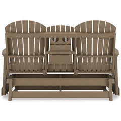 Driftwood outdoor glider loveseat, product view 4 - 10