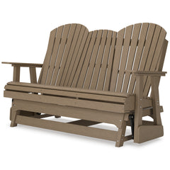 Driftwood outdoor glider loveseat, product view 6 - 12