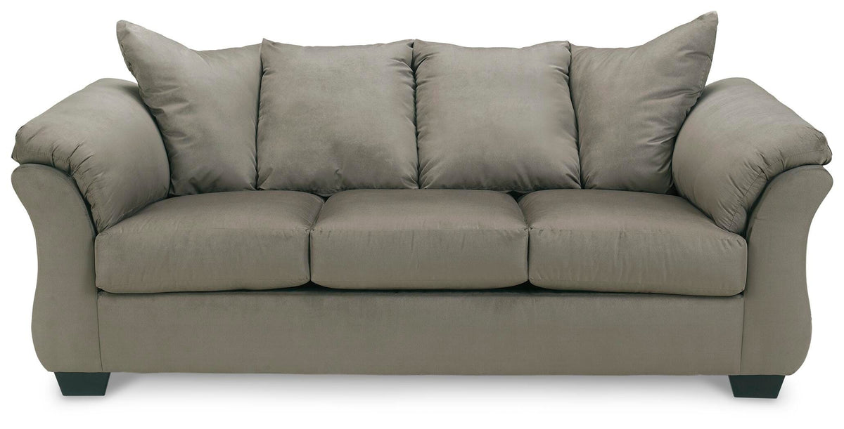 Cobblestone, full sofa front view