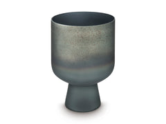 Antique Blue 15.25-inch height vase, product view 2 - 6