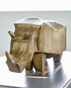 Antique Gold Finish Gentwell sculpture, product view 3 - 3