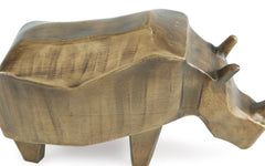 Antique Gold Finish Gentwell sculpture, product view 4 - 4