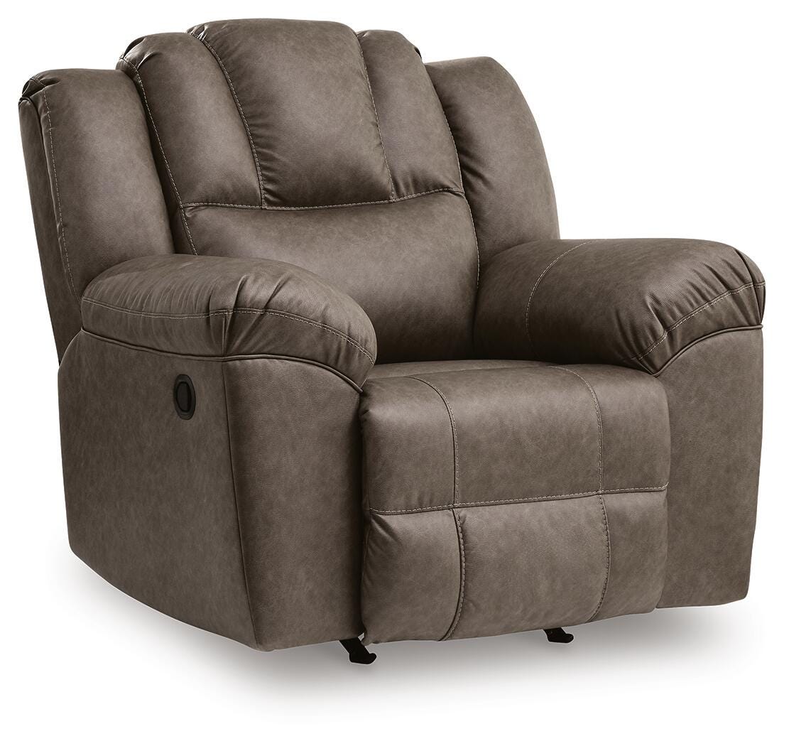 Driftwood, full recliner in closed position