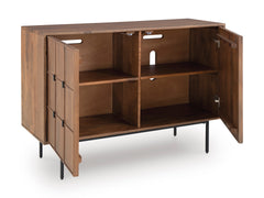 Brown Accent Cabinet, view 2 - 2