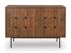 Brown Accent Cabinet, view 6 - 6