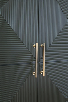 Dark Green Accent Cabinet, view 5 - 5