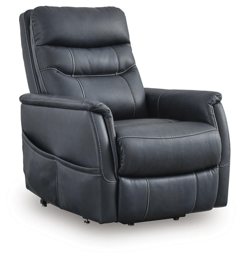 Dual-Motor Power Lift Recliner in Sapphire or Shadow