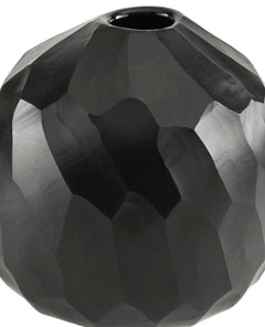 Black 7.13-inch height vase, product view 4 - 4