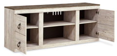 Whitewash TV stand, product view 3 - 3