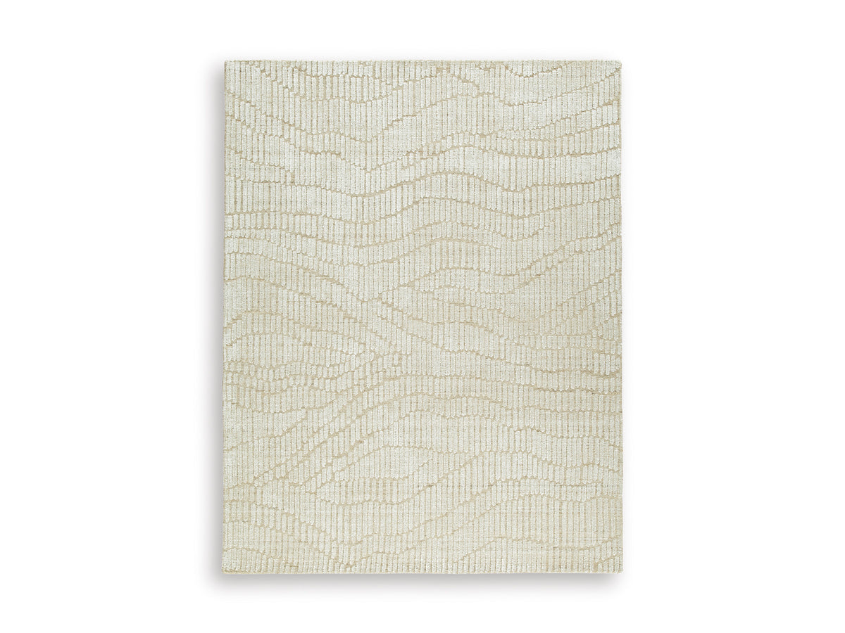 Beige/Tan 92" x 118.5", complete rug product view