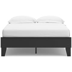 Black / Full, front view; mattress and bedding not included - 18