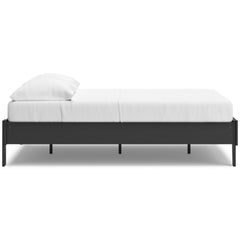 Black / Full, side view; mattress and bedding not included - 19
