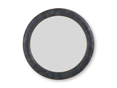 Charcoal/Brass Finish Accent Mirror, full product view - 1