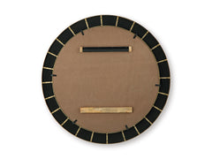 Charcoal/Brass Finish Accent Mirror, product view 3 - 3