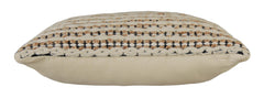 Brown/Black/White / Throw Pillow, side view - 3