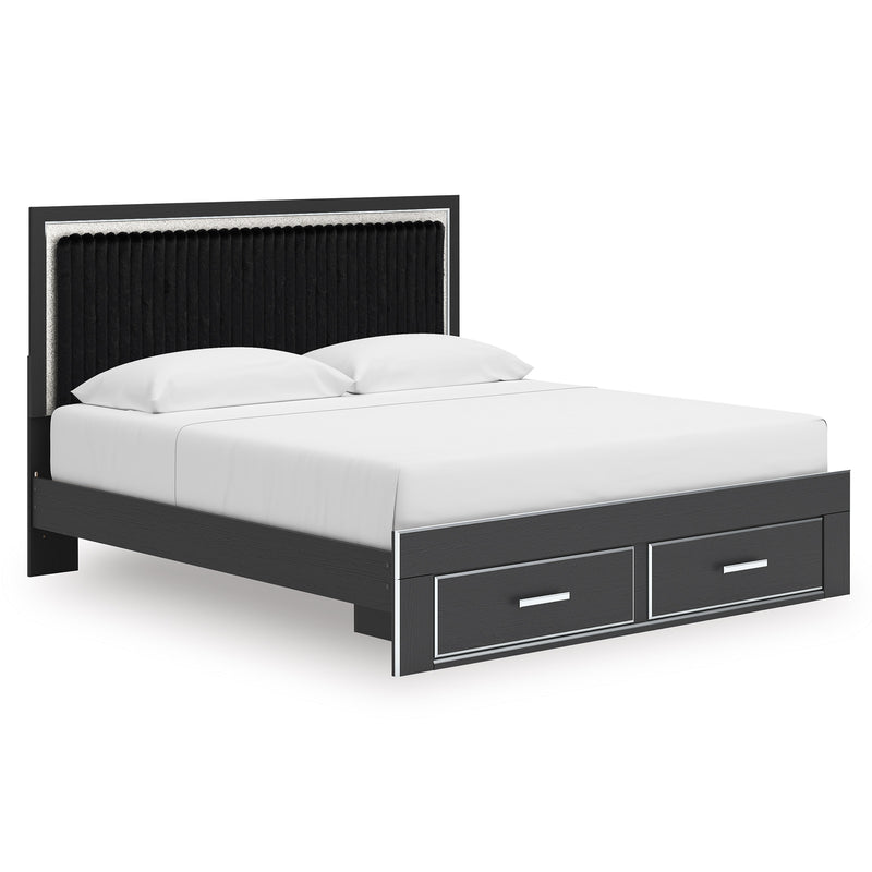 Two-Drawer Panel Storage Beds and Bedroom Sets
