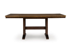 Light Brown/Dark Brown / Counter Height Table Only, product view 3; includes counter height table only; other furniture and accessories excluded - 3