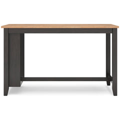 Natural/Brown / Counter Height Table Only, product view 5; included: 1 table; all other furniture and accessories excluded - 26